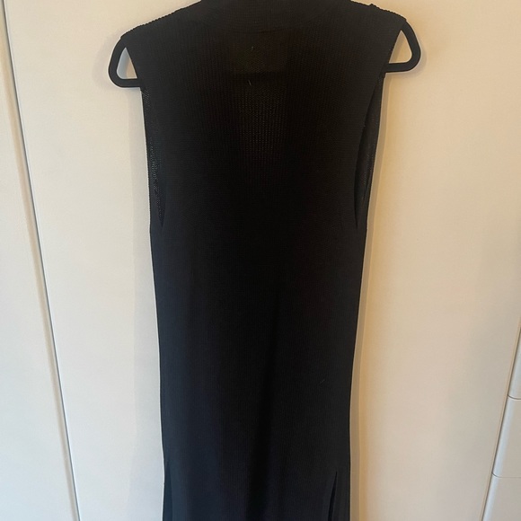 Wilfred Knit Black Long Vest - Picture 3 of 3